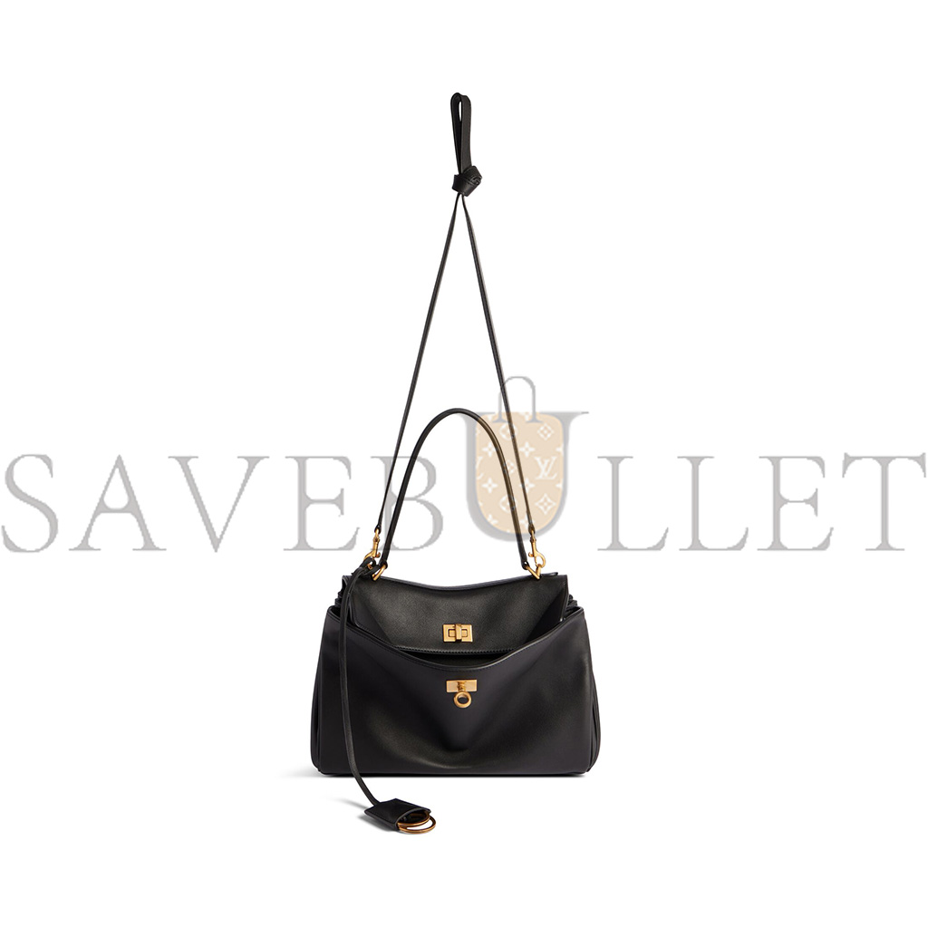 BALENCIAGA RODEO SMALL TOTE GOLD HARDWARE (28.9*20*9.9cm)